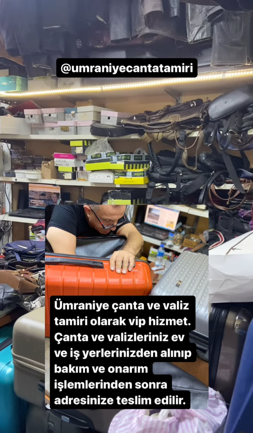 Ümraniye Çanta ve Valiz Tamiri